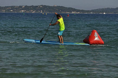 Pornic - 27/07/2015 - Prfailles : le stand up paddle, une activit nautique  dcouvrir